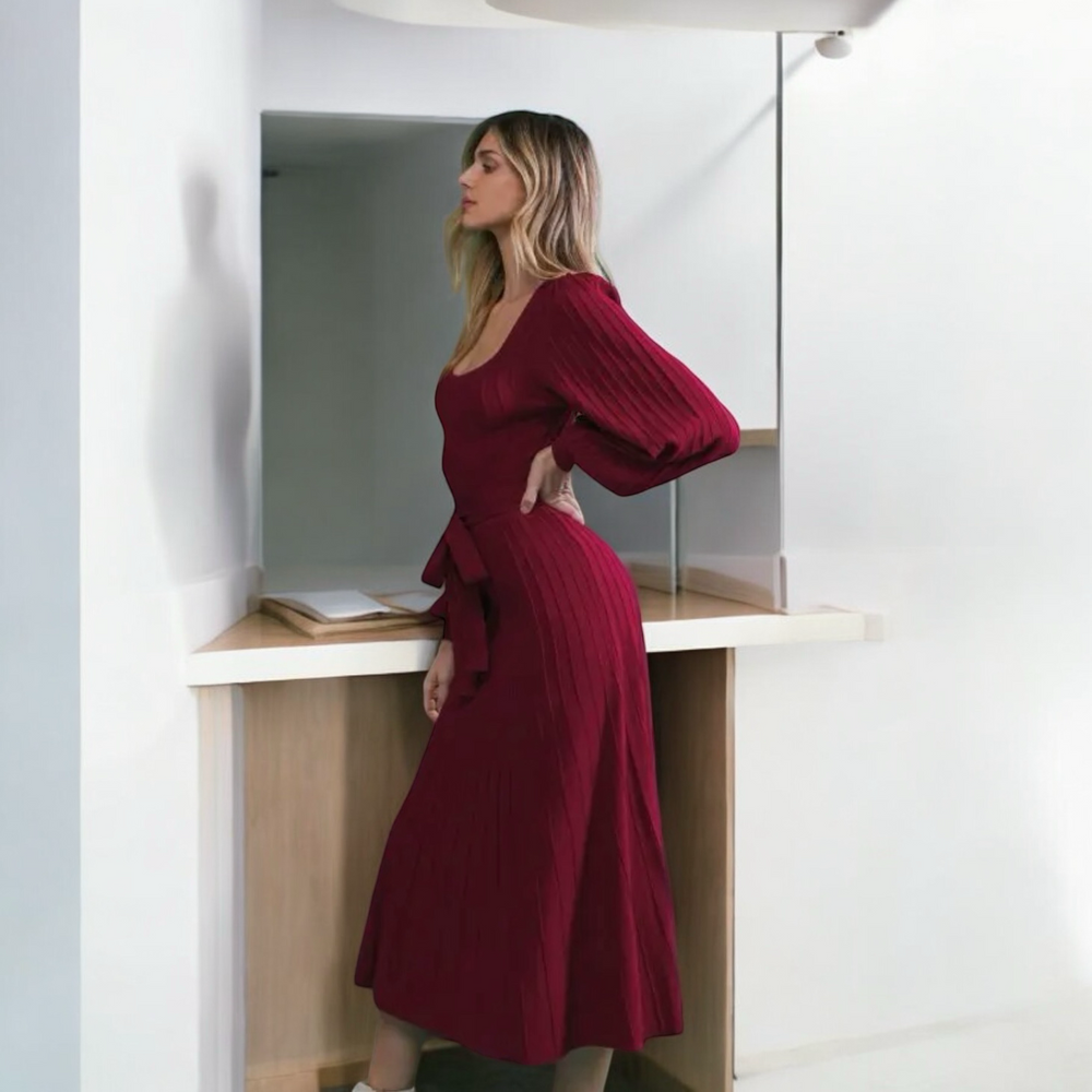 Luella Knit Midi Dress