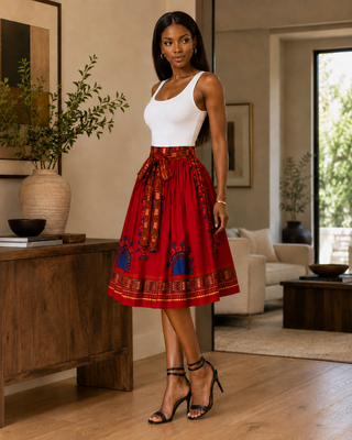 The Zahara Midi Skirt