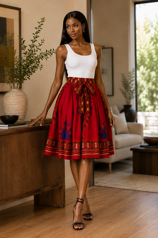 The Zahara Midi Skirt
