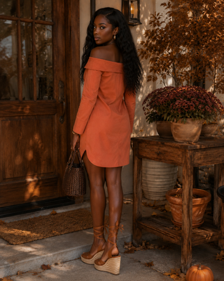 The Valencia Shirt Dress