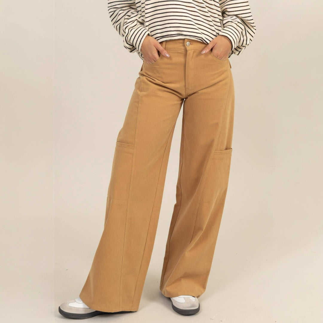 The Metra Wide Leg Utility Pants