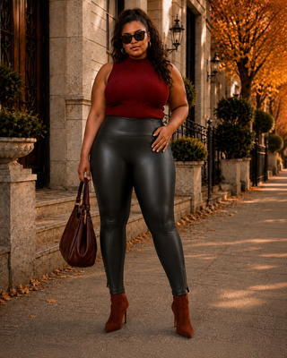 The Sleek Side Zip Legging