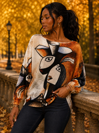 The Gallery Girl Sweater Tee