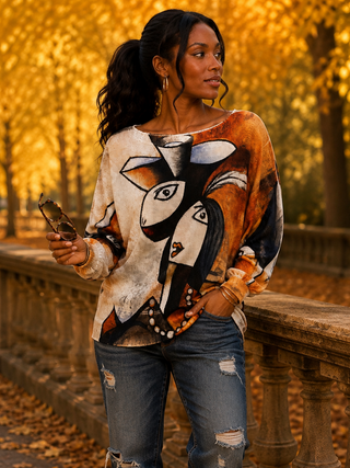The Gallery Girl Sweater Tee