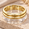Gold/Clear