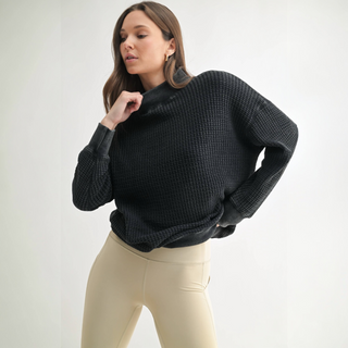 Christie Waffle Knit Sweater