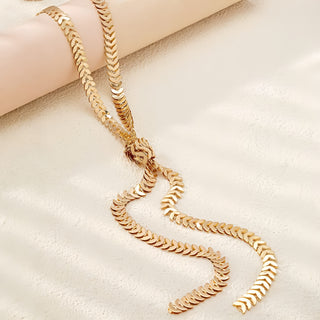 Geometric Knot Necklace