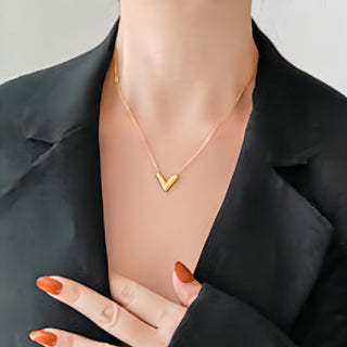 Geometric Solid Color Necklaces Accessories