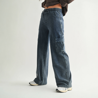 Mineral Wash Cargo Pants