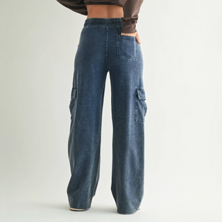 Mineral Wash Cargo Pants