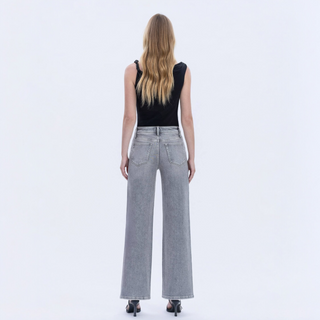 Olivia Grey Wide Leg