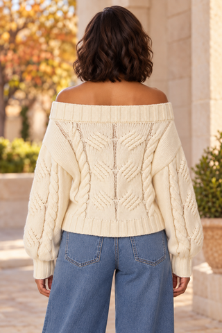 Ella One Shoulder Sweater