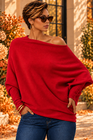 The Alahna Draped Sweater