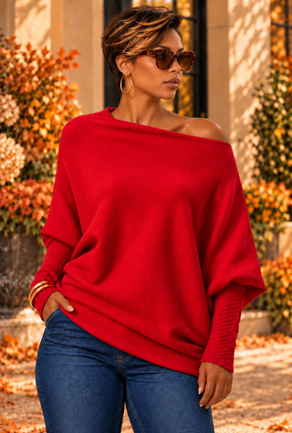 The Alahna Draped Sweater