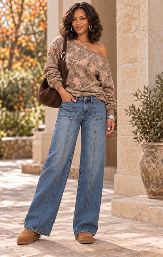 The Olivia Mid-Rise Jeans