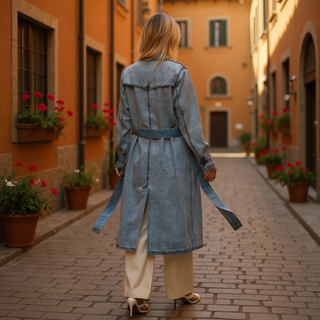 The Windy City Tencel Trench