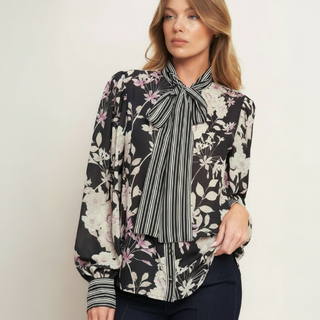 Liana Floral Print Blouse