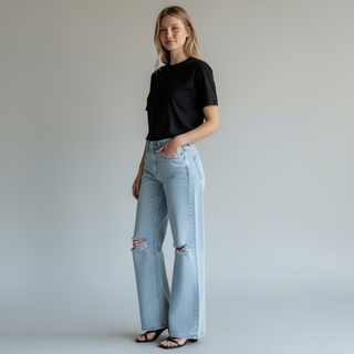 Crystal 90'S Vinatge Flare