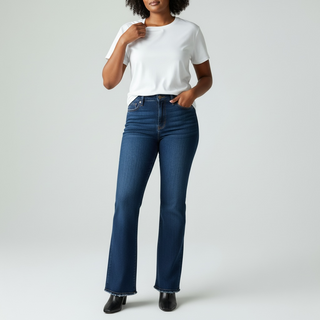 Bella Dark Wash Flare