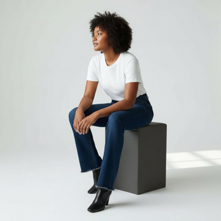 Bella Dark Wash Flare