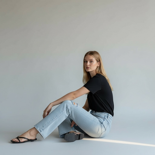 Crystal 90'S Vinatge Flare