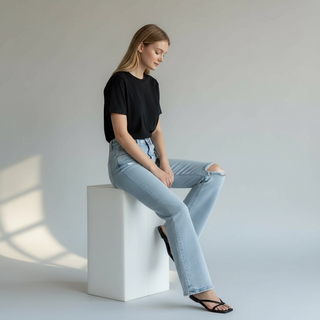 Crystal 90'S Vinatge Flare