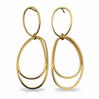 Coil Dangle Earrings