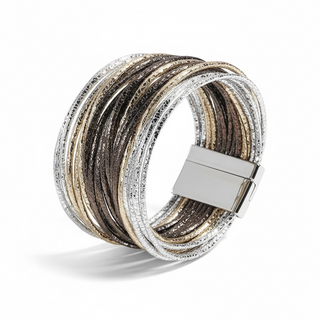 Faux Leather Layer Bracelet