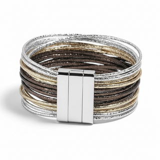 Faux Leather Layer Bracelet