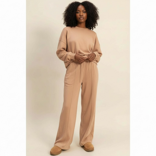 Gia Relaxed Pintuck Pants