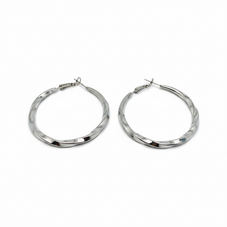 Geometric Spiral Hoops