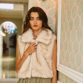 Eliza Faux Fur Vest