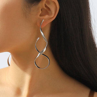 Geometric Drop Earrings