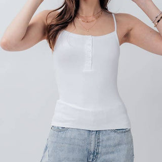 Button Front Cami