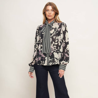 Liana Floral Print Blouse