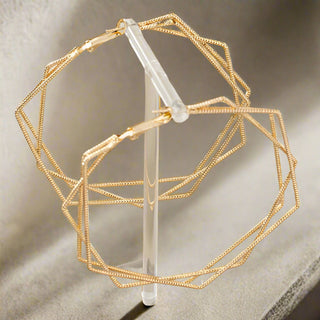 Geometric Drop Earrings